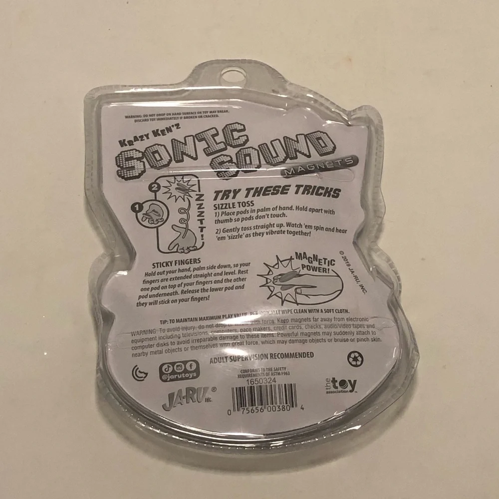 Sonic Sound Magnets - Black (2 Pc)